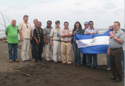 Presencia de la AGHN en el Rio San Juan