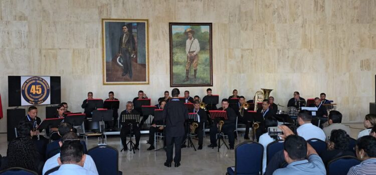 AGHN FELICITA A LA BANDA MUNICIPAL DE MANAGUA